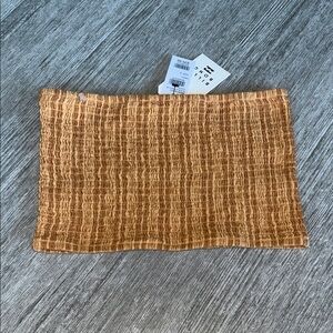 Billabong smocked tube top in color: Toffe